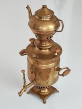 Antiker Holzkohle Samowar mit