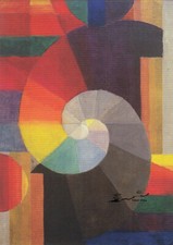 Postkarte: Johannes Itten -