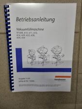 HANDTMANN Betriebsanleitung Vakuumfüllmaschine VF Baureihe  S0140