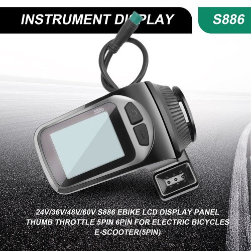 Daumengas 24v 60v s886 - 24v-60v, 5pin