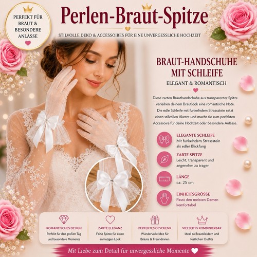 Brauthandschuhe braut spitze - braut,