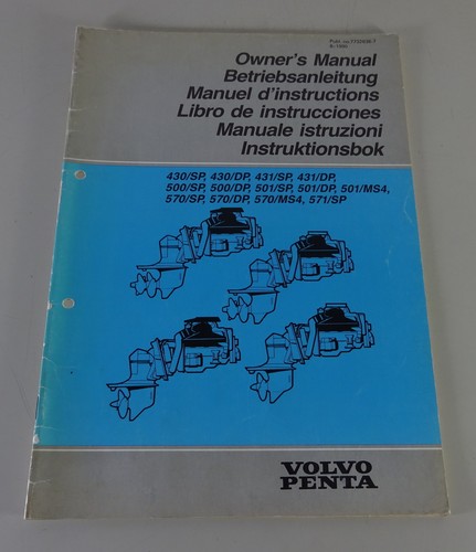 Betriebsanleitung volvo penta - volvo,