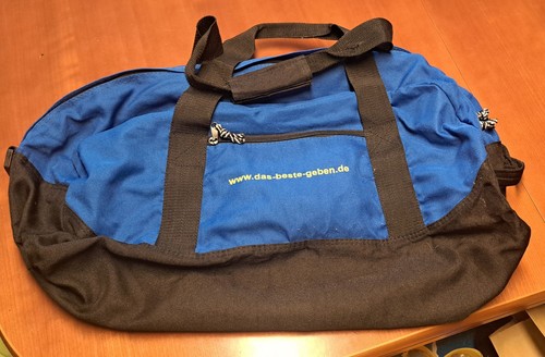 Schöne blaue reisetasche - blaue,
