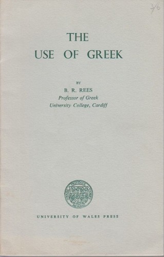The use greek an - use, of
