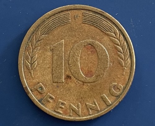 Brd pfennig 1950 - 10, f