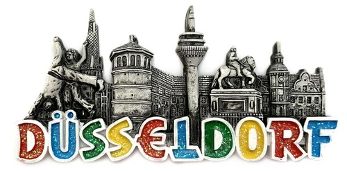 Düsseldorf magnet bayern poly - magnet,