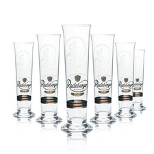 6x Radeberger Bier Glas 0,3l Pokal Stange Tulpe Beer Szene Gläser Pils Gastro