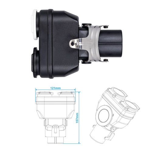 Adapter ahk polig - adapter, 15-polig