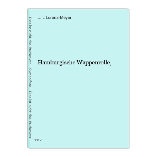 Hamburgische wappenrolle - hamburgische,
