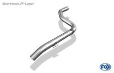 Fox Edelstahl Sport Mittelschalldämpfer-Soundrohr Alfa Romeo 147 