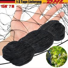 7x15m ~Vogelschutznetz Laubschutznetz Gartennetz Teichnetz Vogelnetz Schutznetz