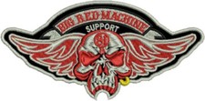 015 HELLS ANGELS Support 81 Patch Aufnäher "Totenkopf mit Flügel"