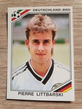 Panini World Cup Story Pierre Littbarski 190 Deutschland Germany WM 1986 Sticker