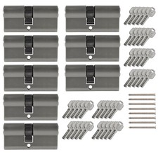 8x Profilzylinder 65mm 30/35