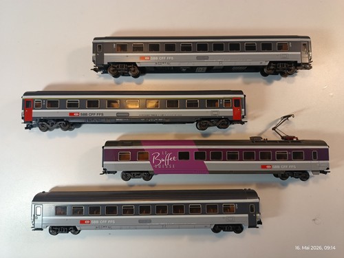 Märklin 4125 4366 4266 - h0,