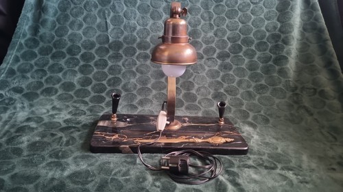 Art deco schreibtischlampe - art,