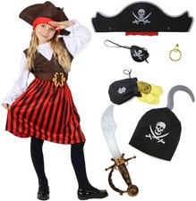 Mädchen piraten kostüm für - kostüm,