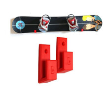 SNOWBOARD WANDHALTERUNG