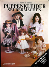 "Puppenkleider selbermachen" Buch mit über 120 Schnittmustern in Orig. Größe