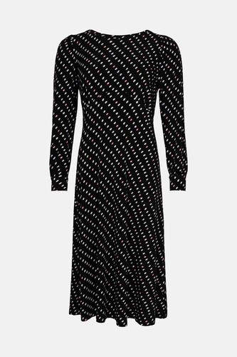 Oasis midikleid schwarz - oasis,