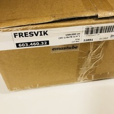 IKEA Fresvik Bezug für Boxspringbett Bett  140 x 200 cm grau 603.460.32 NEU OVP