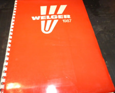 Welger 1987 -Verkaufsprogramm+Preisliste-Pressen/Kipper/Stalldungstreuer usw