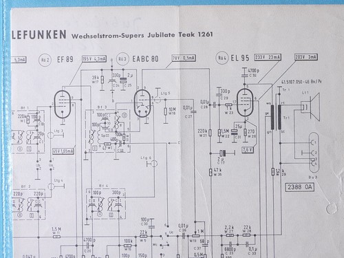Service schema für - für, telefunken