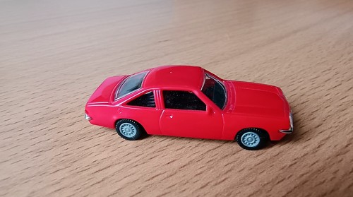 Euromodel opel manta rot - b,