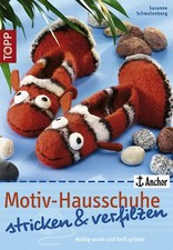 Motiv-Hausschuhe stricken &