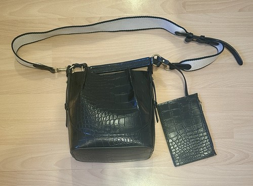 Handtasche zara schwarz - zara,