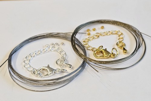 Schmuckdraht set karabiner - set,