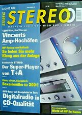 STEREO 6/05, YAMAHA B 6, WHARFEDALE DIAMOND 9.1, VINCENT SP 998, T+A D 10,AUDIO