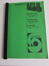 Original Bang & Olufsen Beosystem 2500 Bedienungsanleitung/Manual - BA000955