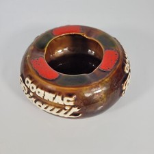 Ricard Keramik Aschenbecher Werbung Cognac Bisquit Vintage