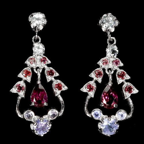 925 sterling silber ohrringe - silber,