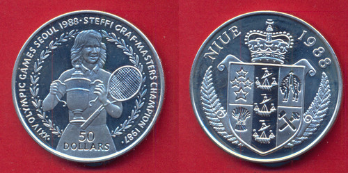 Münze niue 1988 - ,