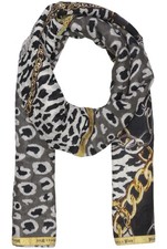 Plomo plata schal damen tuch - o,