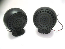 2x Kugellautsprecher / Kugel-Boxen Autolautsprecher 70er 80er Jahre Space Age