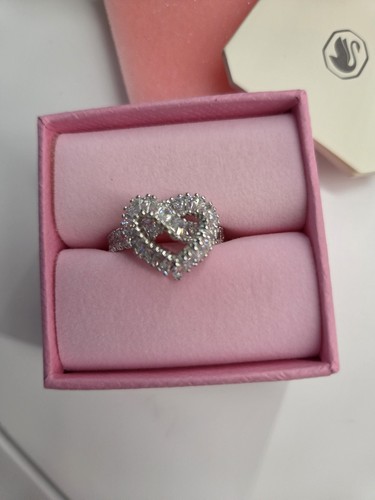 Swarovski herz ring brandneu - swarovski,