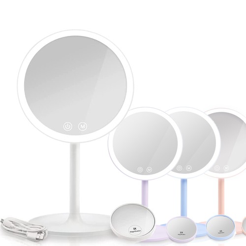 Kosmetikspiegel mit touch - mit, led