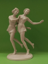Rosenthal Porzellan figur Tänzerinnen 27cm H. Meisel