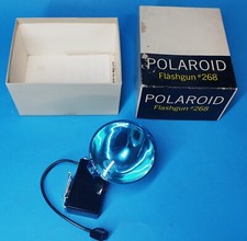 Blitzgerät, Polaroid Flashgun # 268, mit Originalkarton