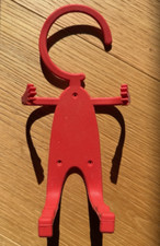 Smartphonehalterung für die Steckdose Handy Halterung Halter rot