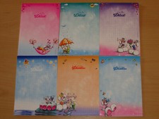 Diddl Block Blätter A6 super Raritäten aus DÄNEMARK 235-240 sehr selten