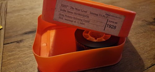 Kino trailer 35mm zelluloid - kino,