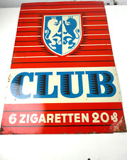 Metall Schild Blech Club