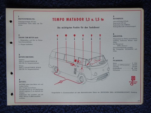 Tempo matador schmierplan - tempo,