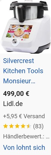 Silvercrest monsieur cuisine - silvercrest,