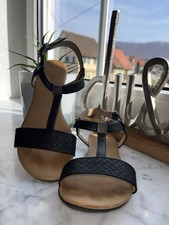 Esprit Sandalen Leder Schwarz