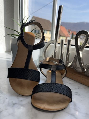 Esprit sandalen leder schwarz - esprit,